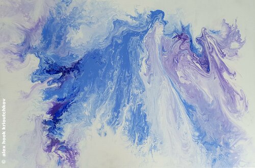Atlantida V di Alex Hook Krioutchkov, Pittura in vendita su Singulart