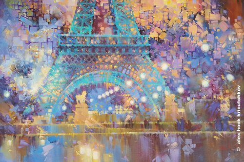 Spirit of Paris IX di Alex Hook Krioutchkov, Pittura in vendita su Singulart
