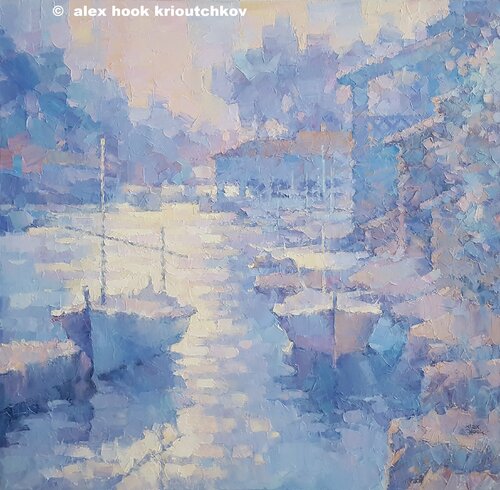 Cala Figuera SUNRISE IV di Alex Hook Krioutchkov, Pittura in vendita su Singulart