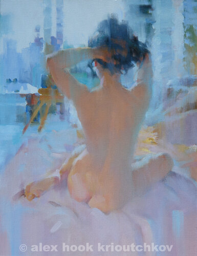 Nude XX di Alex Hook Krioutchkov, Pittura in vendita su Singulart