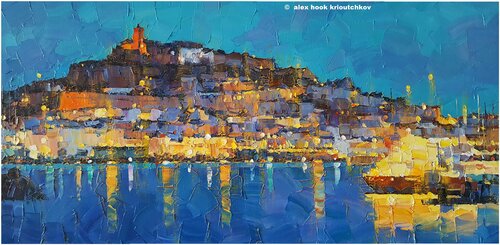 Ibiza III di Alex Hook Krioutchkov, Pittura in vendita su Singulart