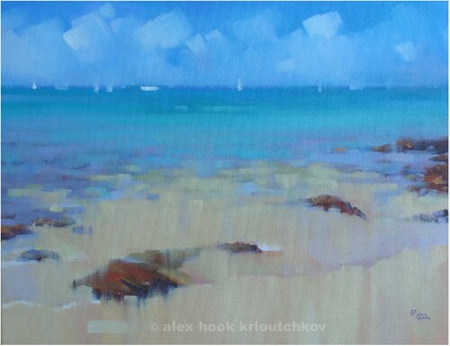 Playa XII van Alex Hook Krioutchkov, Schilderij te koop op Singulart