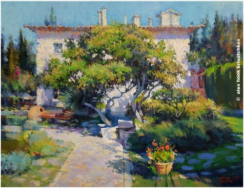 Cas Xorc de Soller di Alex Hook Krioutchkov, Pittura in vendita su Singulart