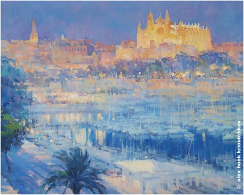 Palma de Mallorca XXVII van Alex Hook Krioutchkov, Schilderij te koop op Singulart