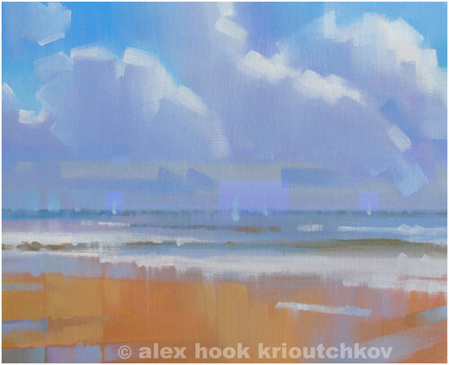 Playa XV von Alex Hook Krioutchkov, Malerei kaufen auf Singulart