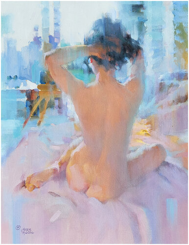 Nude XXs di Alex Hook Krioutchkov, Pittura in vendita su Singulart