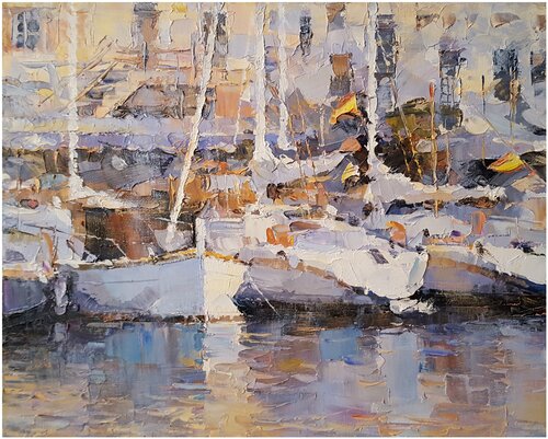 Portocolom VI van Alex Hook Krioutchkov, Schilderij te koop op Singulart