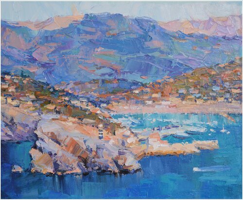 Port de Soller III van Alex Hook Krioutchkov, Schilderij te koop op Singulart