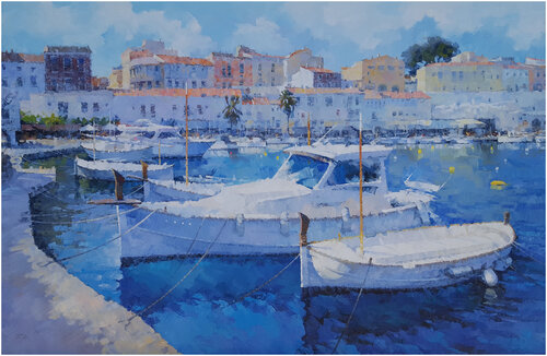 Cales Fonts XII van Alex Hook Krioutchkov, Schilderij te koop op Singulart