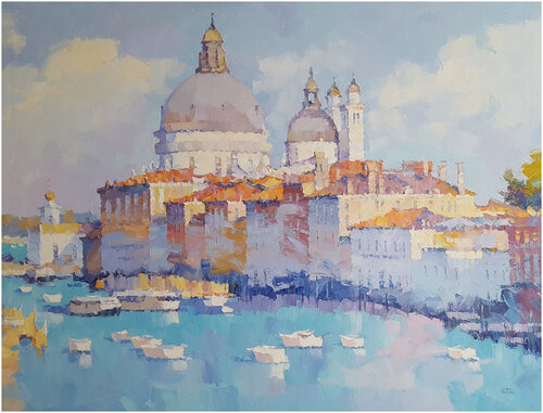 Venice XXVI  L van Alex Hook Krioutchkov, Schilderij te koop op Singulart