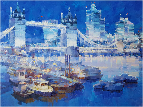 London XV di Alex Hook Krioutchkov, Pittura in vendita su Singulart