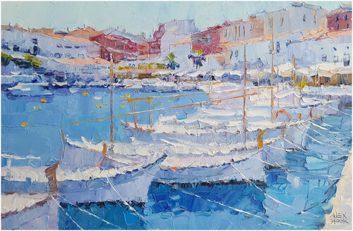 Cales Fonts XV di Alex Hook Krioutchkov, Pittura in vendita su Singulart