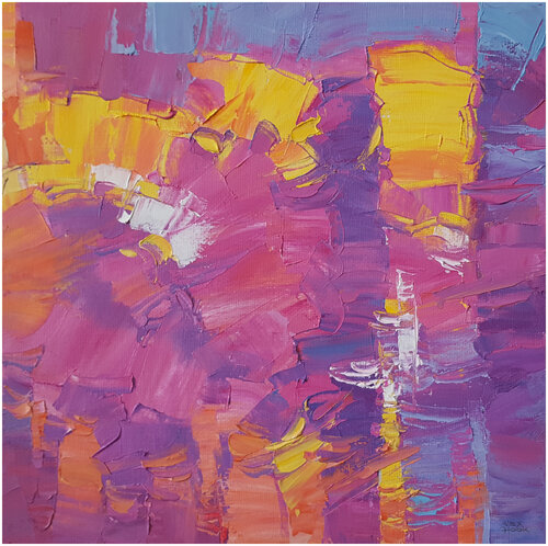 Manhattan XV van Alex Hook Krioutchkov, Schilderij te koop op Singulart