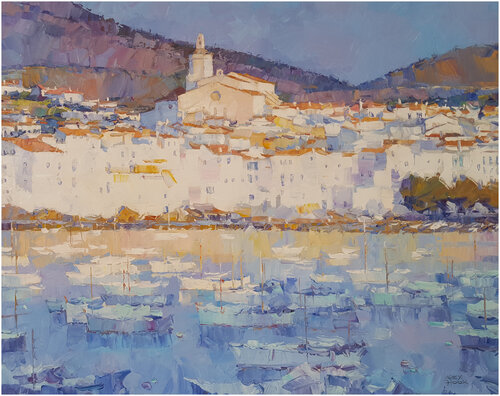 Cadaqués V von Alex Hook Krioutchkov, Malerei kaufen auf Singulart