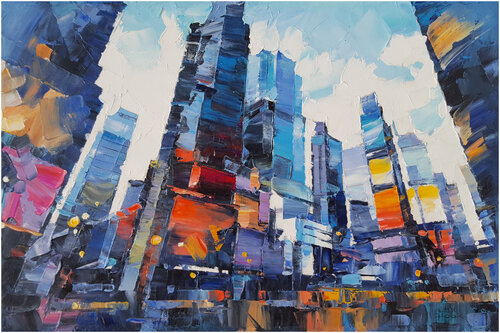 New York XVs di Alex Hook Krioutchkov, Pittura in vendita su Singulart