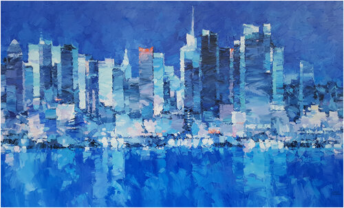 New York at night XIVb Alex Hook Krioutchkov