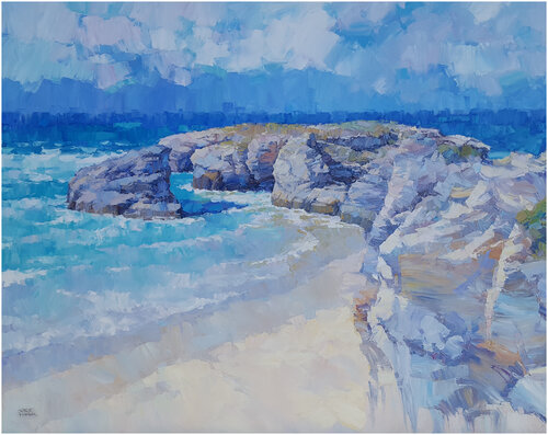 Playa de Illas III di Alex Hook Krioutchkov, Pittura in vendita su Singulart