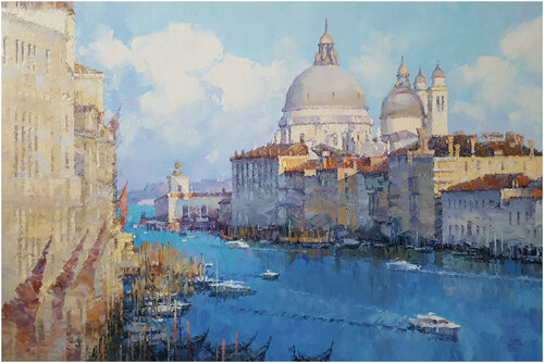 Venice XVIIs di Alex Hook Krioutchkov, Pittura in vendita su Singulart