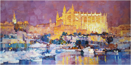 Palma de Mallorca XXIII di Alex Hook Krioutchkov, Pittura in vendita su Singulart