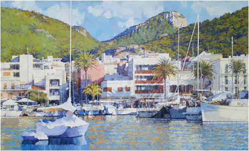 Puerto de Andratx XIX. Mallorca by Alex Hook Krioutchkov, Painting for Sale on Singulart