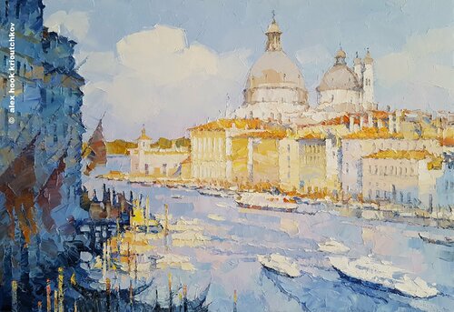 Venice XV van Alex Hook Krioutchkov, Schilderij te koop op Singulart
