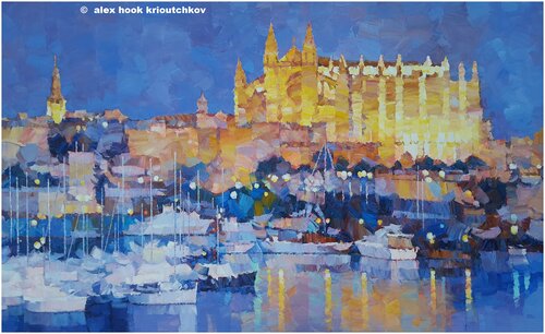 Palma de Mallorca XXII di Alex Hook Krioutchkov, Pittura in vendita su Singulart