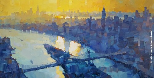 New York XXII di Alex Hook Krioutchkov, Pittura in vendita su Singulart