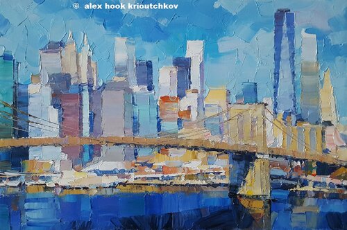 New York V di Alex Hook Krioutchkov, Pittura in vendita su Singulart