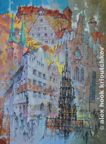 Nurenberg III von Alex Hook Krioutchkov, Malerei kaufen auf Singulart