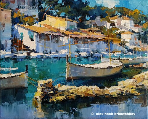 Cala Figuera XXI di Alex Hook Krioutchkov, Pittura in vendita su Singulart
