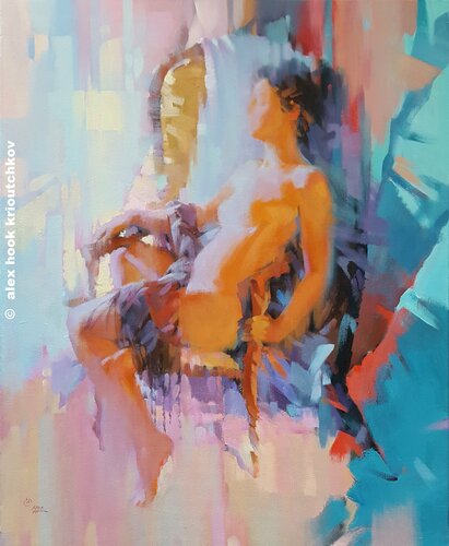 Nude I von Alex Hook Krioutchkov, Malerei kaufen auf Singulart