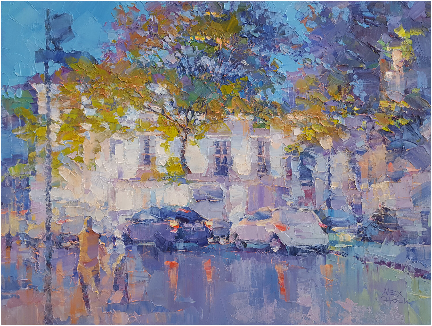 Montmartre at night V Alex Hook Krioutchkov