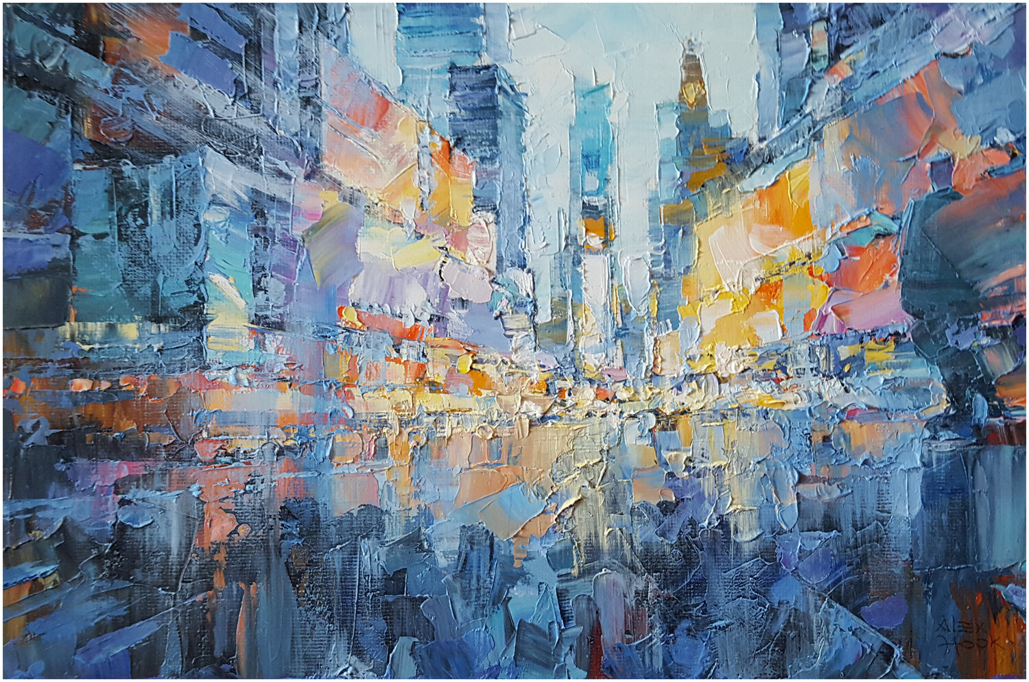 New York at night X Alex Hook Krioutchkov