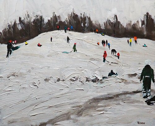 Winter landscape Yuanyuan Liu