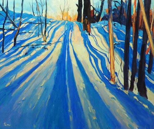 Winter light von Yuanyuan Liu, Malerei kaufen auf Singulart