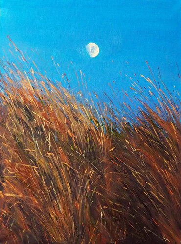 Moonrise van Yuanyuan Liu, Schilderij te koop op Singulart