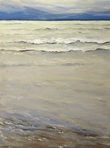 The waves di Yuanyuan Liu, Pittura in vendita su Singulart