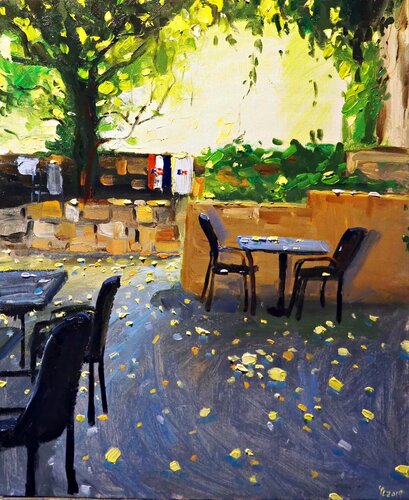 Summer light di Yuanyuan Liu, Pittura in vendita su Singulart