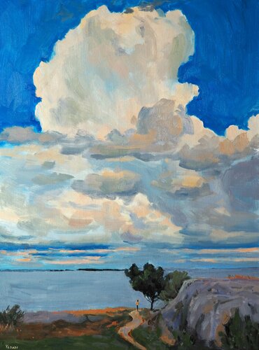 Sea view de Yuanyuan Liu, Pintura a la venta en Singulart