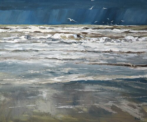 The waves von Yuanyuan Liu, Malerei kaufen auf Singulart