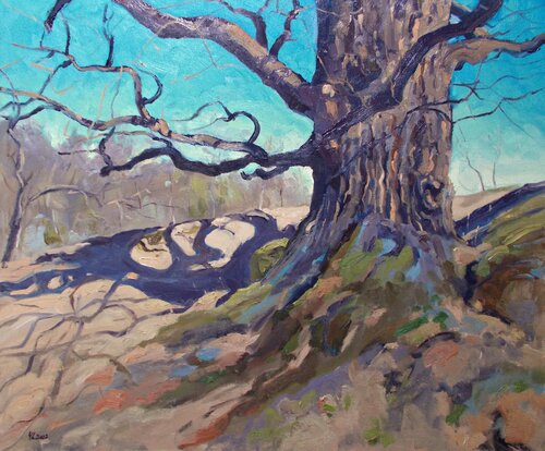 Early Spring de Yuanyuan Liu, Pintura a la venta en Singulart