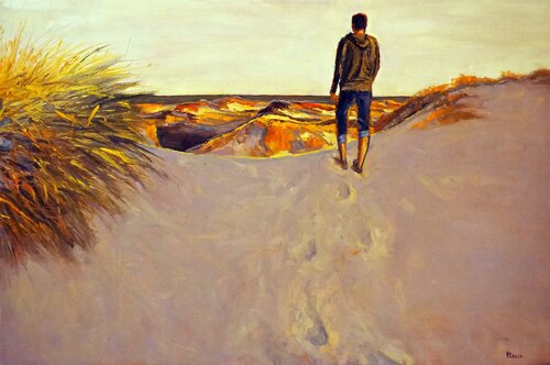 Sea view di Yuanyuan Liu, Pittura in vendita su Singulart