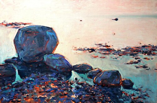Seascape van Yuanyuan Liu, Schilderij te koop op Singulart