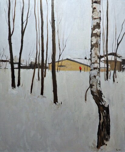 Winter Landscape von Yuanyuan Liu, Malerei kaufen auf Singulart