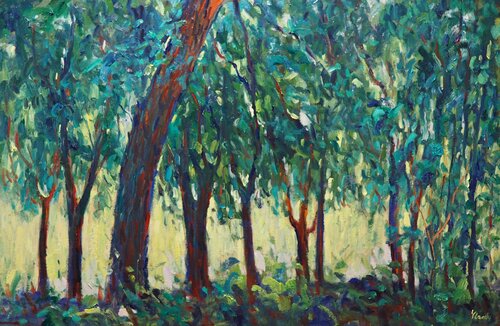 Summer  Landscape von Yuanyuan Liu, Malerei kaufen auf Singulart