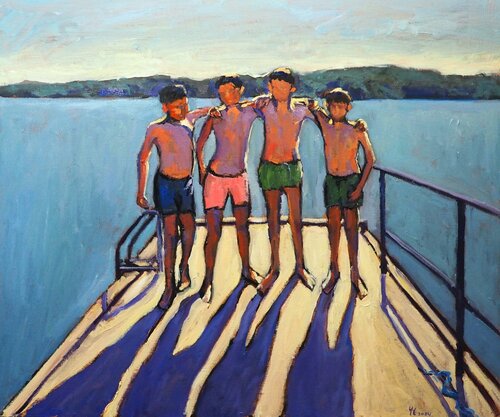 Friends von Yuanyuan Liu, Malerei kaufen auf Singulart