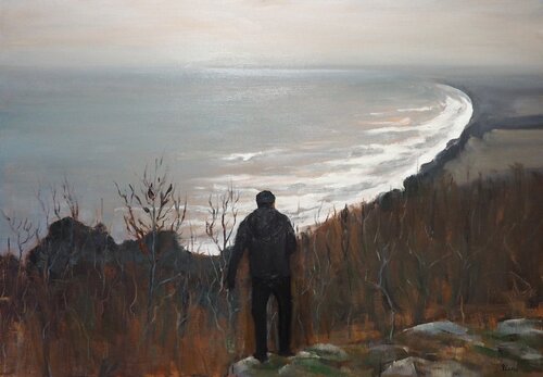 Sea view by Yuanyuan Liu, 회화 for Sale on Singulart