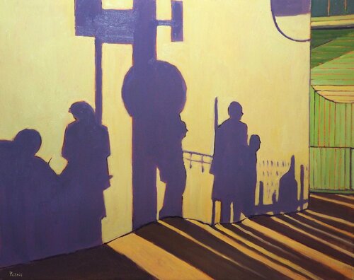 Waiting for the departure Yuanyuan Liu