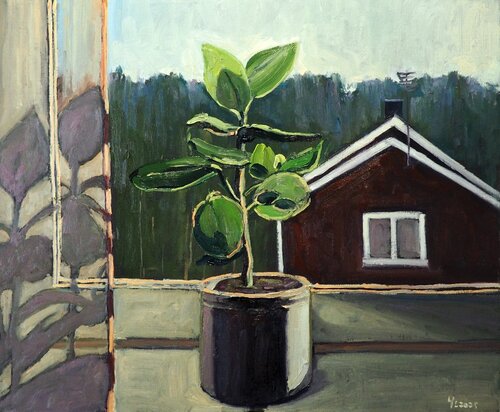 Morning light di Yuanyuan Liu, Pittura in vendita su Singulart