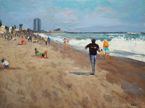Seascape van Yuanyuan Liu, Schilderij te koop op Singulart